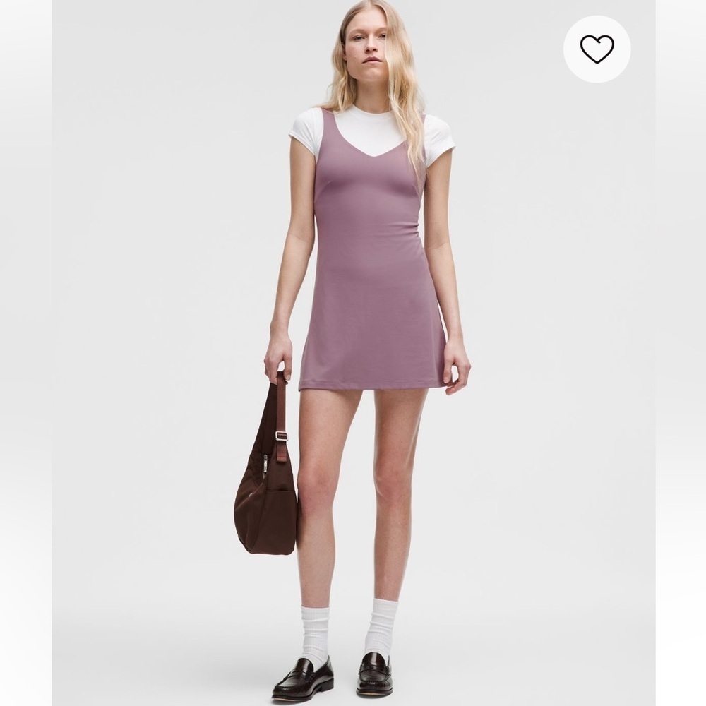 Lululemon Align V Neck Dress Size 12 in Lavender Lux